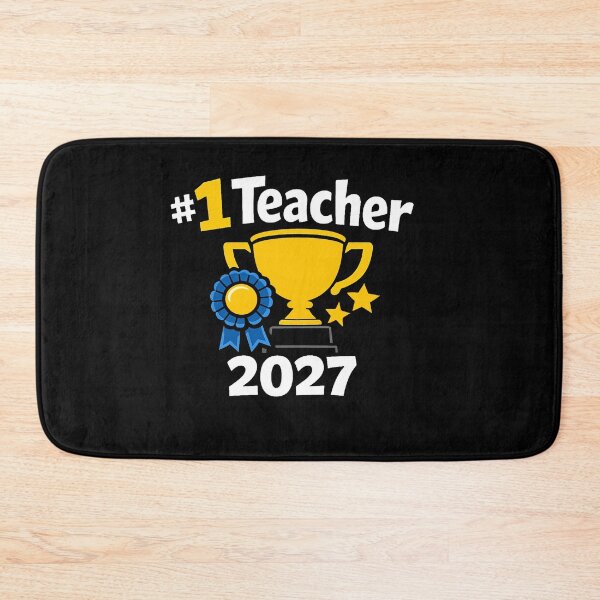 Item preview, #1 teacher 2027 school trophy  designed and sold by OCD_JESSICA.