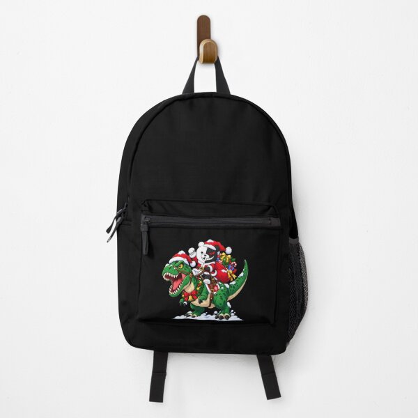Item preview, Monokuma Danganronpa Christmas T Rex Dinosaur Ride designed and sold by mildaclairmo.