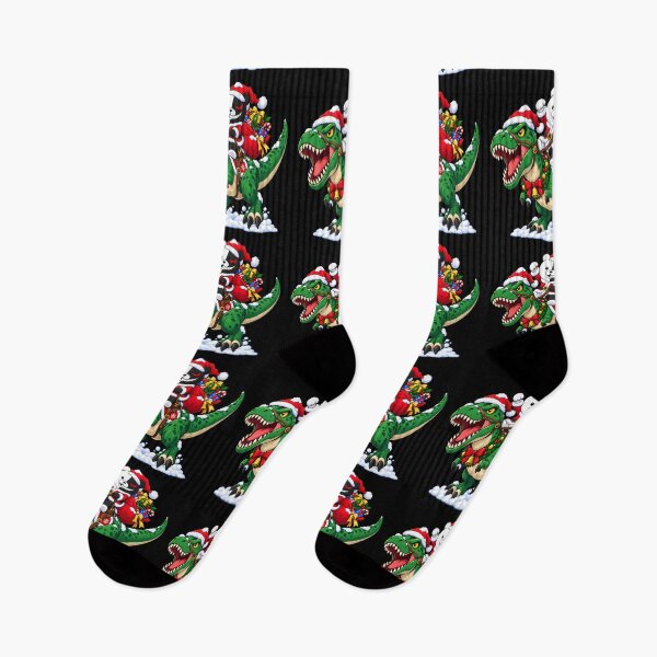 Aperçu de l'œuvre Monokuma Danganronpa Noël T-Rex Dinosaur Ride créée et vendue par mildaclairmo.