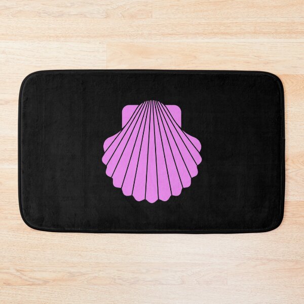 Item preview, Violet Scallop Seashell Beach Graphic designed and sold by pattern-archive.
