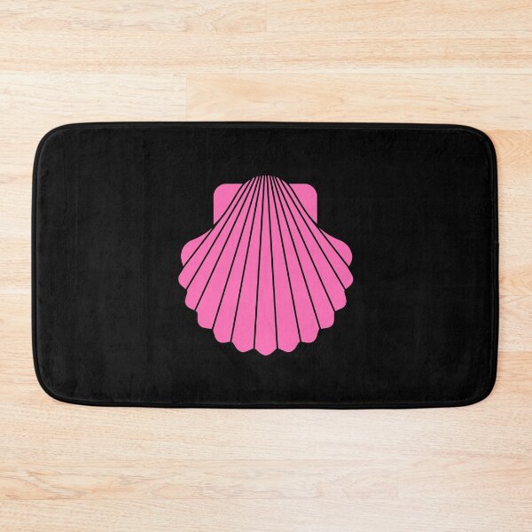 Item preview, Pink Scallop Seashell Beach Graphic designed and sold by pattern-archive.