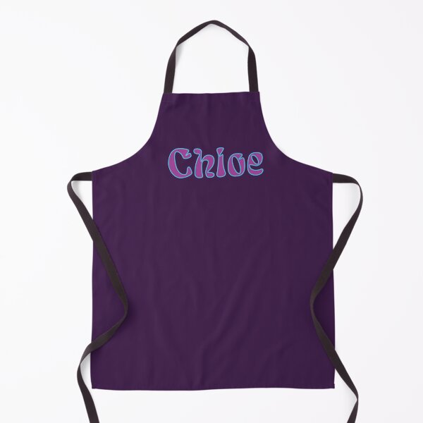 Item preview, Diseño retro con el nombre Chloe - Morado + Azul designed and sold by aligchi.
