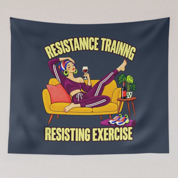 Item preview, Resistance Training: Sofa Division designed and sold by Sanctum Icons.
