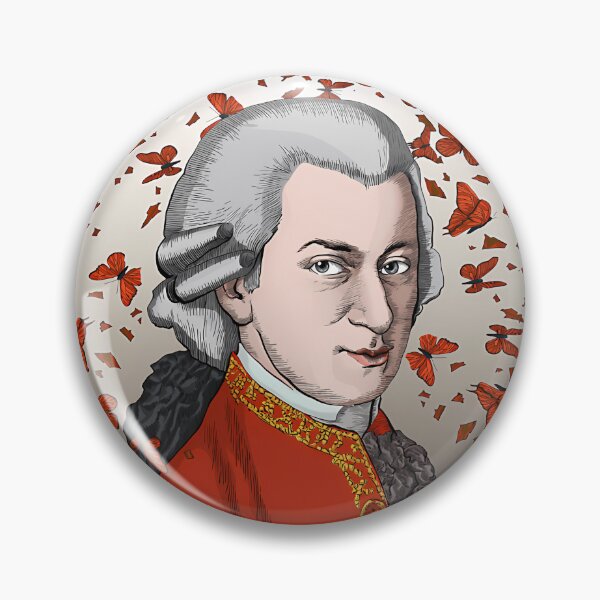 Item preview, Wolfgang Amadeus Mozart designed and sold by VividHollow.