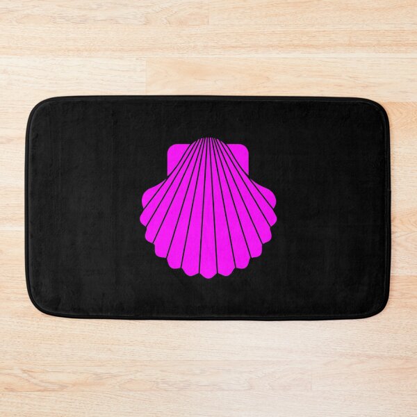 Item preview, Magenta Scallop Seashell Beach Graphic designed and sold by pattern-archive.
