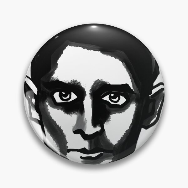 Item preview, Franz Kafka head designed and sold by VividHollow.