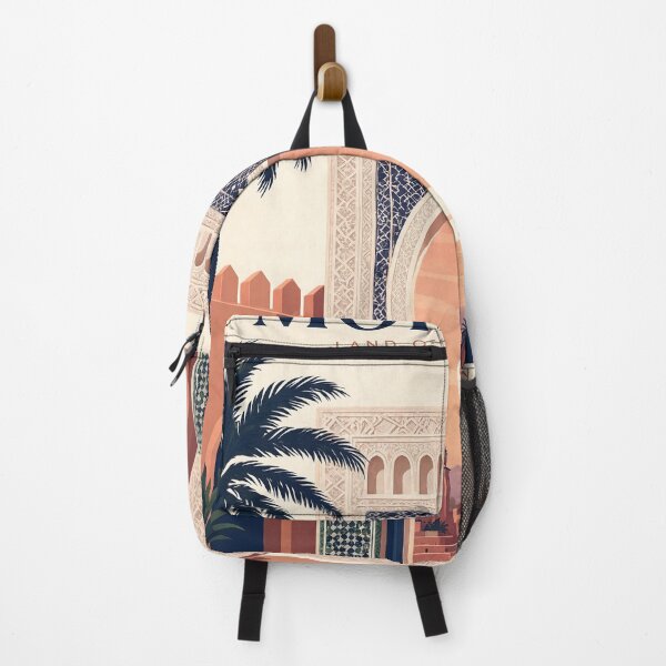 Item preview, Morocco Minimalist Travel Poster Moorish Archway designed and sold by JIGUWORLD.