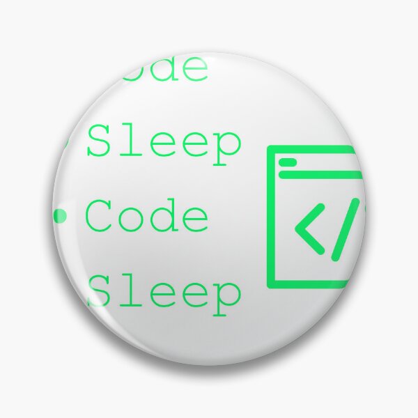 Item preview, Code Sleep Repeat Developer Routine Programmer Art designed and sold by Kvertlia.