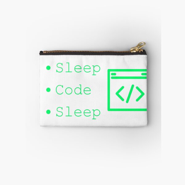 Item preview, Code Sleep Repeat Developer Routine Programmer Art designed and sold by Kvertlia.