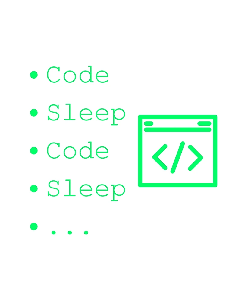 Thumbnail 3 of 3, Scarf, Code Sleep Repeat Developer Routine Programmer Art designed and sold by Kvertlia.
