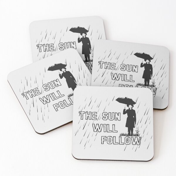 Item preview, Black White Motivational Phrase The Sun Will Follow designed and sold by TackyTime.