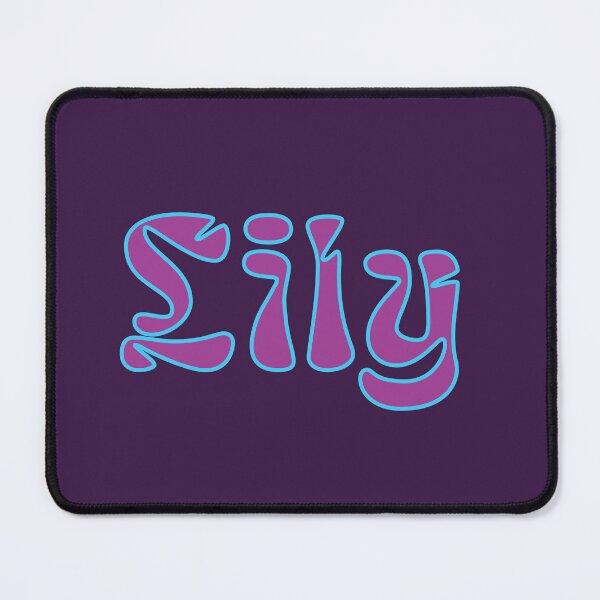 Item preview, Lily Name Retro Design - Purple + Blue designed and sold by aligchi.