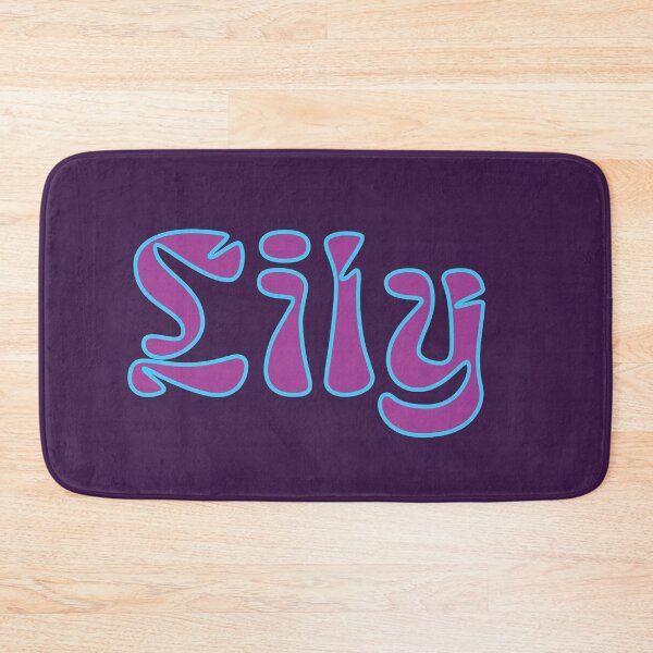 Item preview, Lily Name Retro Design - Purple + Blue designed and sold by aligchi.