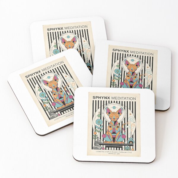Item preview, Sphynx Zen Meditation designed and sold by PictoVibe.