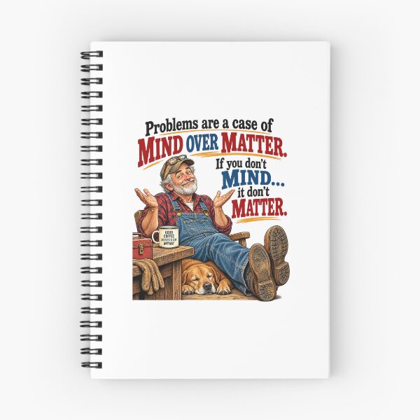Item preview, Mind Over Matter – Common Sense Wisdom designed and sold by PeanutGalSean.