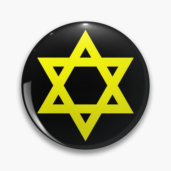 Item preview, Yellow Star of David Jewish Symbol designed and sold by pattern-archive.