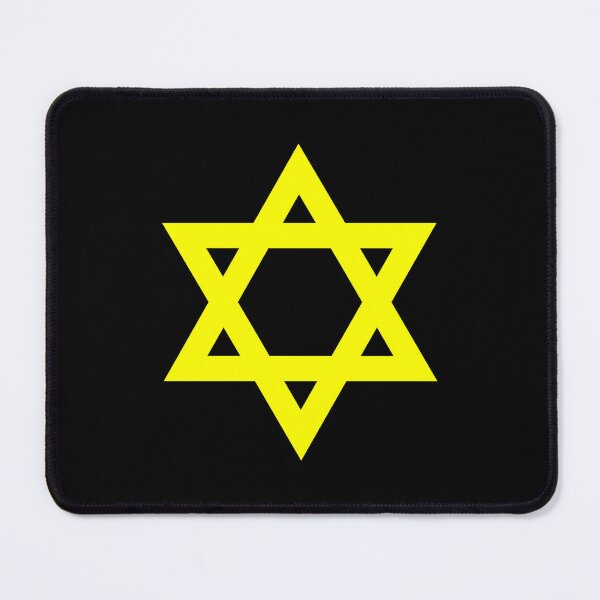 Item preview, Yellow Star of David Jewish Symbol designed and sold by pattern-archive.