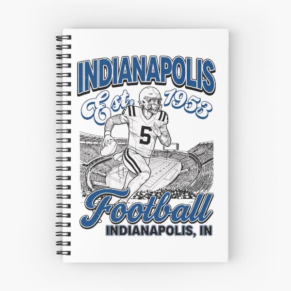 Item preview, Indianapolis Football Retro Player Design designed and sold by JohnYoung63765.