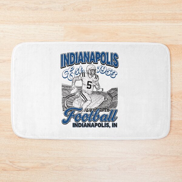 Item preview, Indianapolis Football Retro Player Design designed and sold by JohnYoung63765.