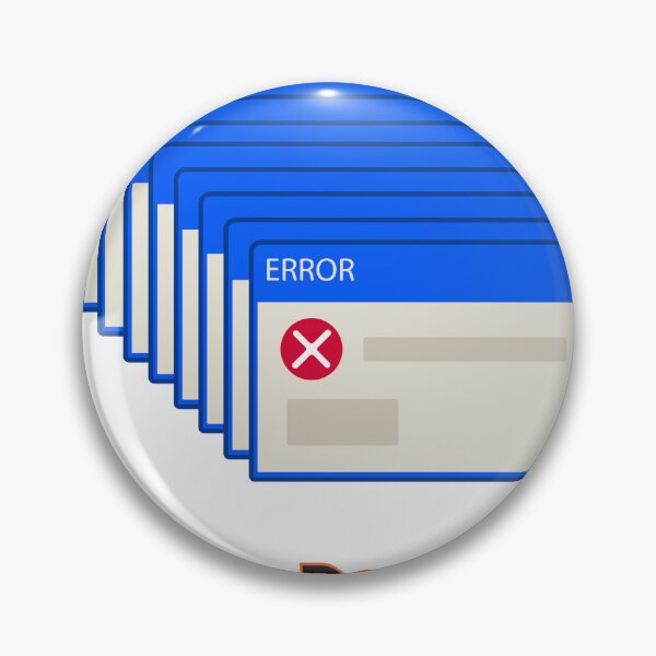 Item preview, Process Don't Panic Windows Error Cascade Coder Art designed and sold by Kvertlia.