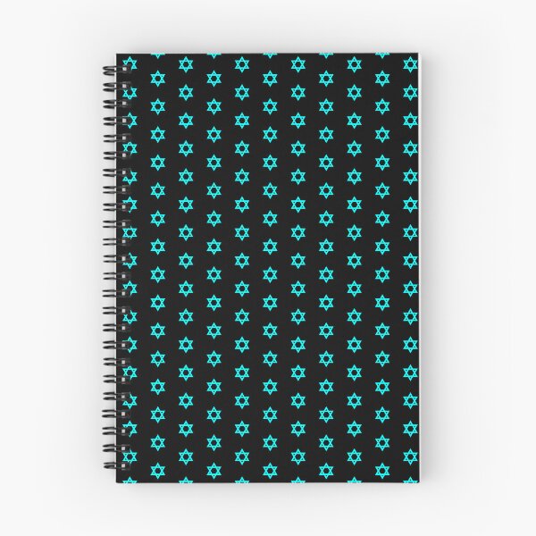 Item preview, Cyan Star of David Jewish Symbol designed and sold by pattern-archive.