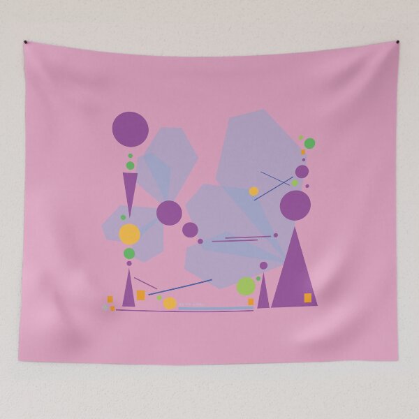 Item preview, purple abstract designed and sold by LILY*.