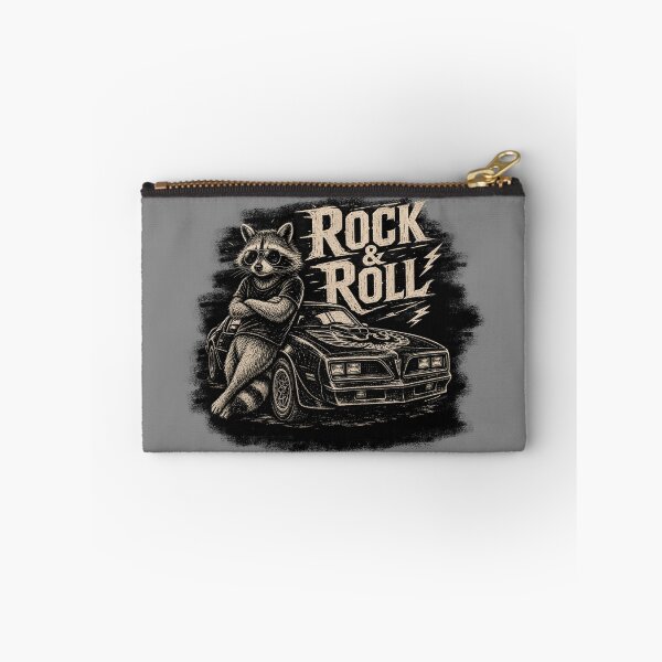 Item preview, Rock & Roll Raccoon & Trans Am – Woodcut Edition designed and sold by Automotive Art by Greg.