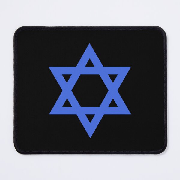 Item preview, Royal Blue Star of David Jewish Symbol designed and sold by pattern-archive.