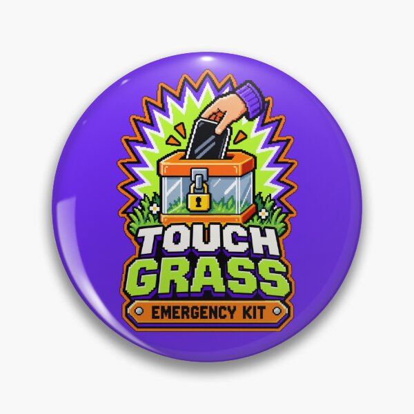 Item preview, TOUCH GRASS EMERGENCY KIT designed and sold by BRIGHT BITS BOUTIQUE.