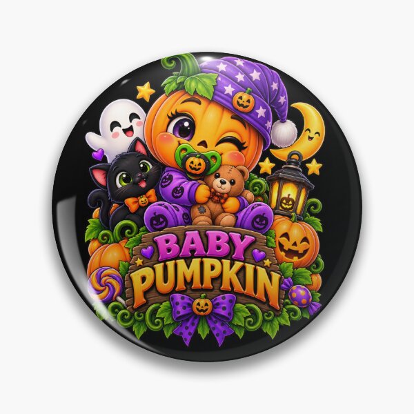 Item preview, Baby Pumpkin Halloween - Cute Matching Family Newborn Costume designed and sold by StaticEmpire.