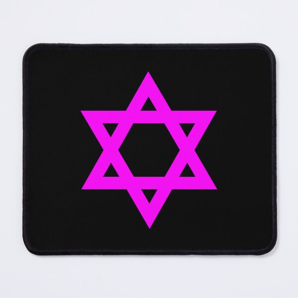 Item preview, Magenta Star of David Jewish Symbol designed and sold by pattern-archive.