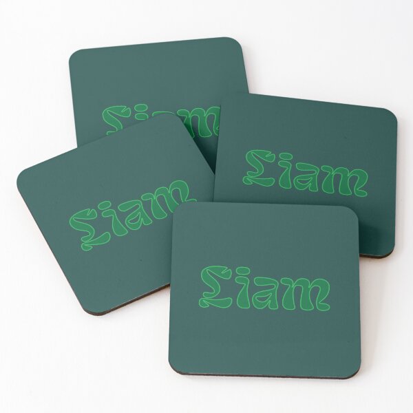 Item preview, Liam Name Retro Design - Green designed and sold by aligchi.