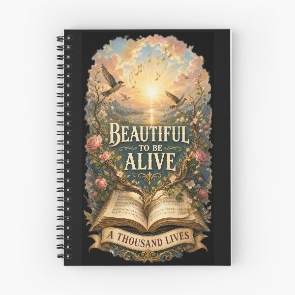 Item preview, How Beautiful It Is to Be Alive Beethoven Quote | A Thousand Lives Classical Music Art designed and sold by DoReMiStudio.