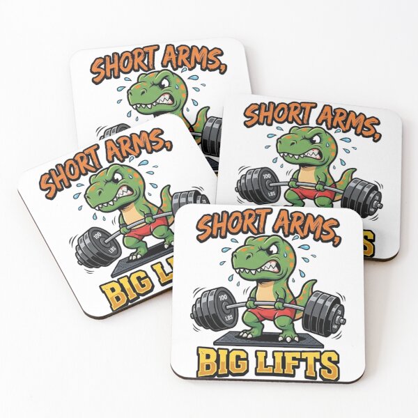 Item preview, Funny T-Rex Gym Shirt | Short Arms Big Lifts Fitness Design designed and sold by fastansic.