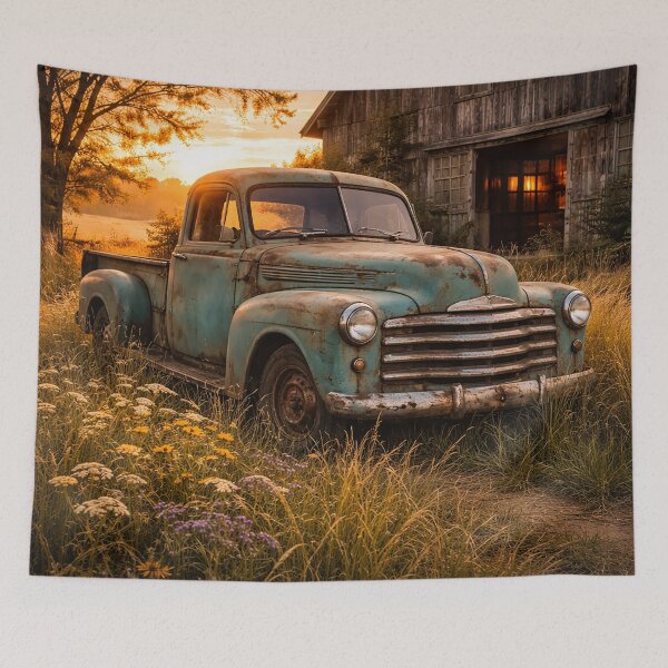 Item preview, Golden Hour at the Old Barn designed and sold by Pixel Junkies Studio.