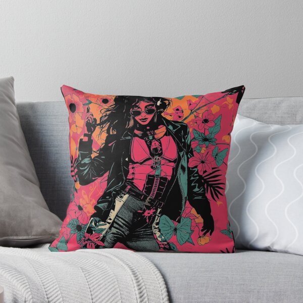 Item preview, Halo Garden Pop: Dark Synthwave Cyberpunk Art designed and sold by  Mythical Entanglement.