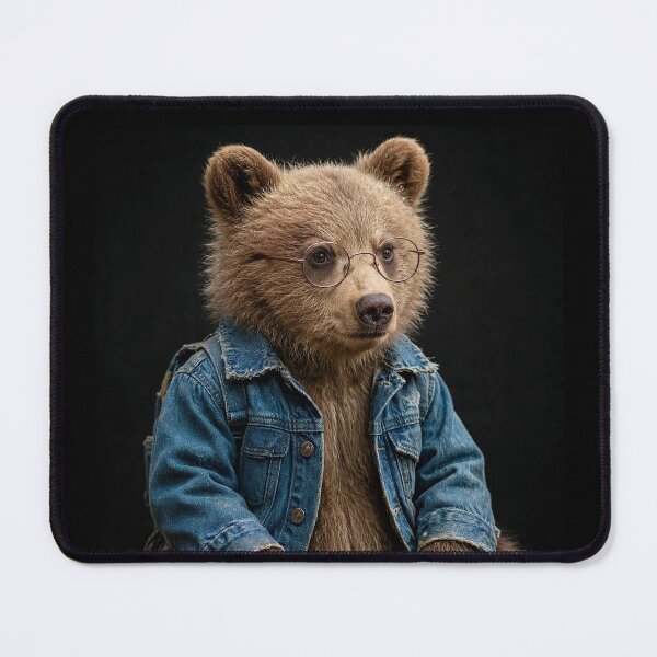 Item preview, Bear in Denim  designed and sold by Savannah Gibbs.