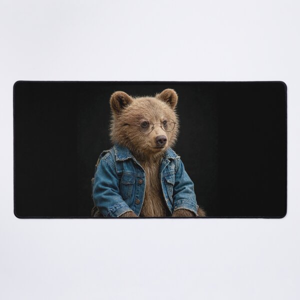 Item preview, Bear in Denim  designed and sold by Savannah Gibbs.