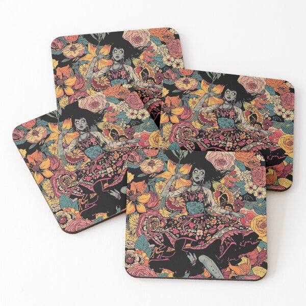 Item preview, Blooming Muse: Dark Witchcore Botanical Art designed and sold by  Mythical Entanglement.