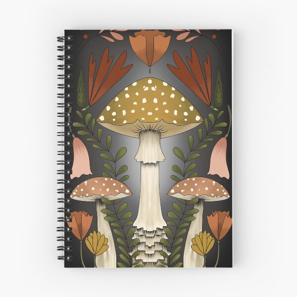 Item preview, Yellow and Mauvish Mushies designed and sold by Ollie-Alta.