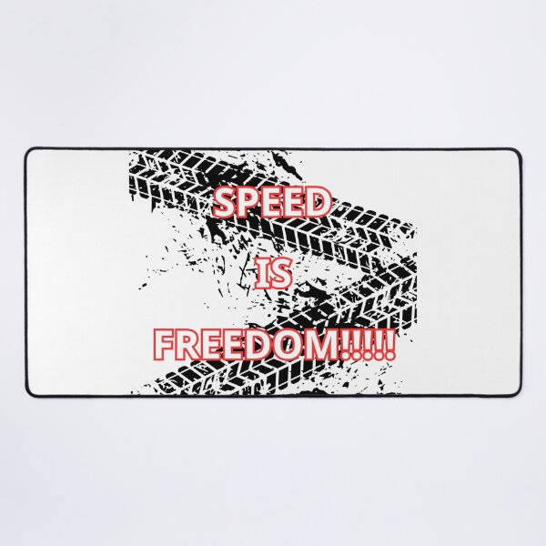 Item preview, Speed Is Freedom Bold Racing Quote Graphic designed and sold by Iverla.