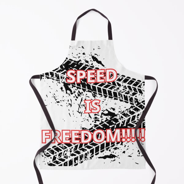 Item preview, Speed Is Freedom Bold Racing Quote Graphic designed and sold by Iverla.