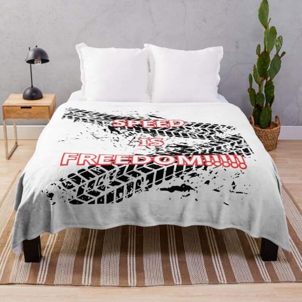 Item preview, Speed Is Freedom Bold Racing Quote Graphic designed and sold by Iverla.