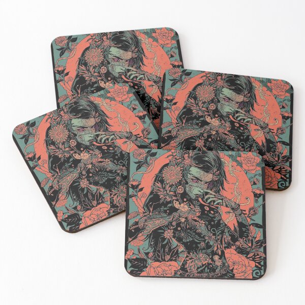 Item preview, Entangled Bloom: Dark Anime Botanical Art designed and sold by  Mythical Entanglement.