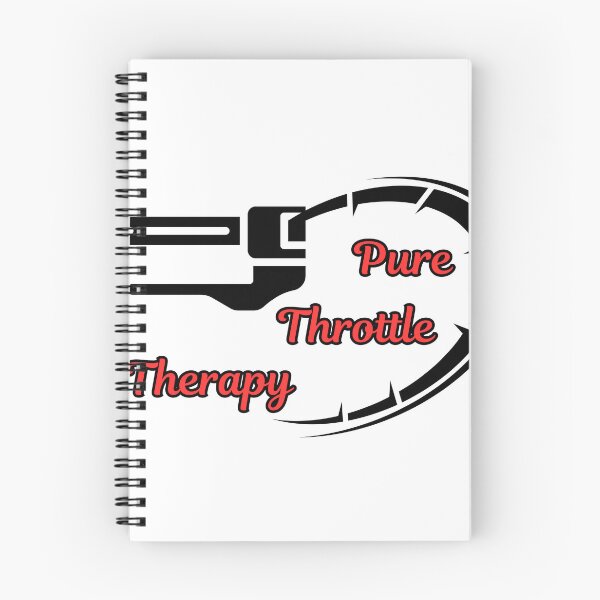 Item preview, Pure Throttle Therapy Biker Racing Graphic Art designed and sold by Iverla.