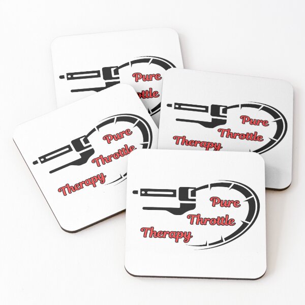 Item preview, Pure Throttle Therapy Biker Racing Graphic Art designed and sold by Iverla.