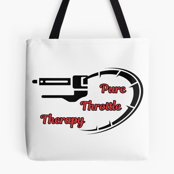 Item preview, Pure Throttle Therapy Biker Racing Graphic Art designed and sold by Iverla.