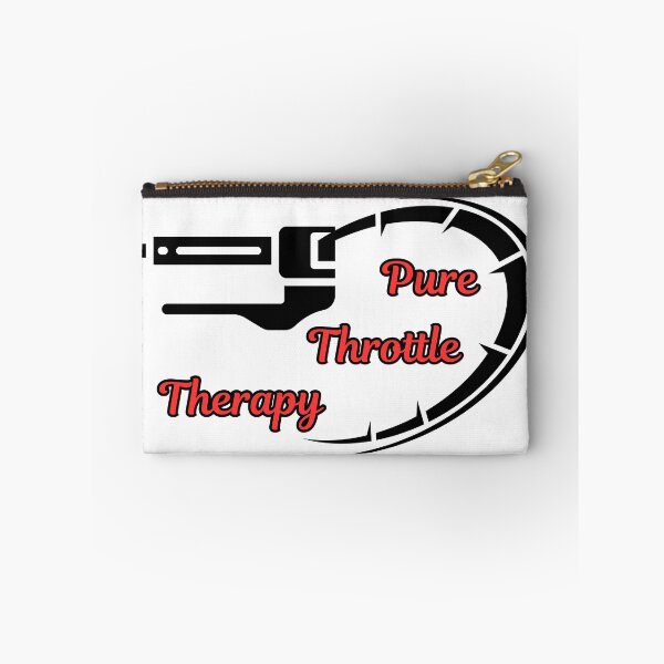 Item preview, Pure Throttle Therapy Biker Racing Graphic Art designed and sold by Iverla.