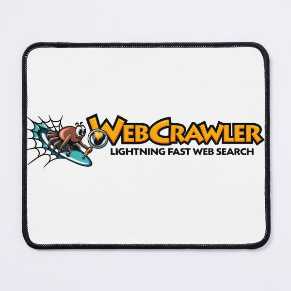 Item preview, WebCrawler 1994 Retro Search Engine - Surfing Spider Tech Nostalgia Design designed and sold by schnedsthreads.