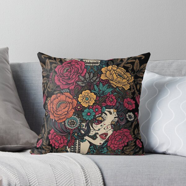 Item preview, Midnight Blossom Portrait: Dark Nouveau Surrealism designed and sold by  Mythical Entanglement.